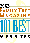 Family Tree Magazine's 101 Best Web Sites 2003